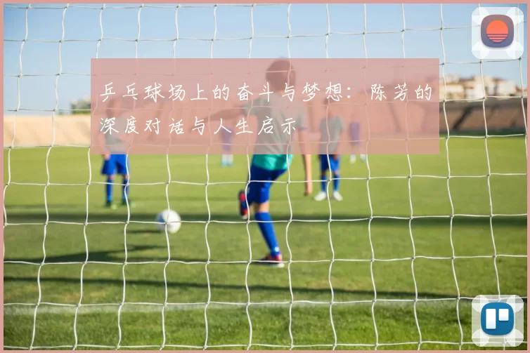 乒乓球场上的奋斗与梦想：陈芳的深度对话与人生启示