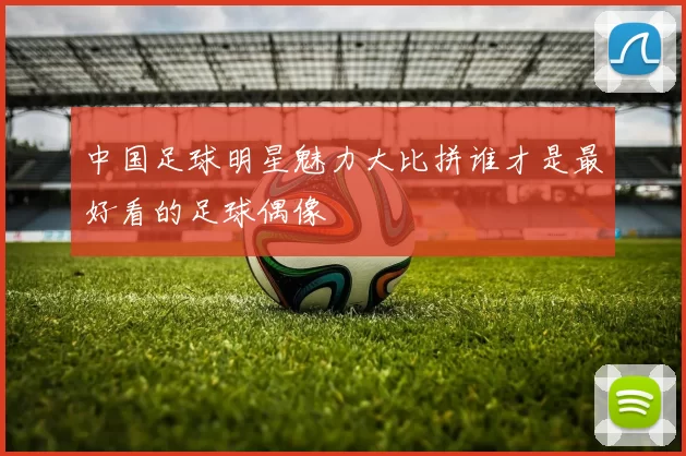 中国足球明星魅力大比拼谁才是最好看的足球偶像